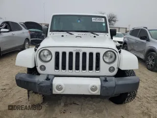 2016 Jeep Wrangler Unlimited 75th Anniversary with VIN 1C4BJWEG8GL143348, listed as a Copart auction lot 44254585 with 111,616 mi miles and Salvage Title. Bid and sale history available at carsss.com. Image 5.