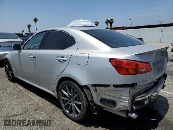 2006 Lexus IS 250 z VIN JTHBK262562008484, wystawiony jako Copart lot #60035895 z przebiegiem 148 874 mil mil oraz Szkoda całkowita • Salvage title. Historia ofert i sprzedaży dostępna na DreamBid. Obrazek 2.