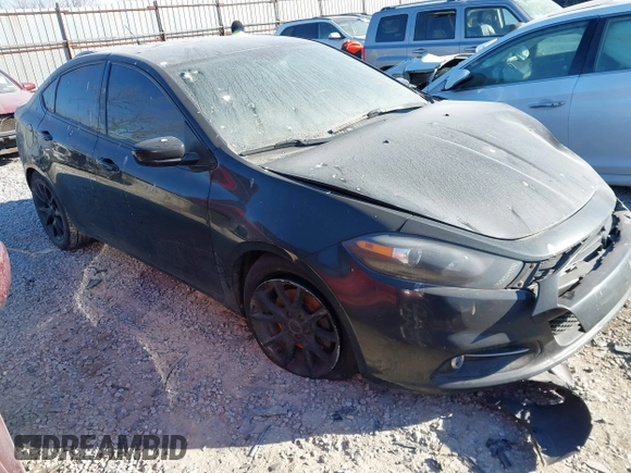 2013 Dodge Dart SXT with VIN 1C3CDFBA2DD142248, listed as a IAAI auction lot 41431964 with 1 mi miles. Bid and sale history available at carsss.com. Image 1.