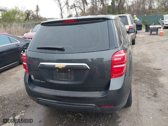 2017 Chevrolet Equinox LS with VIN 2GNFLEEK8H6151610, listed as a IAAI auction lot 42016105 with 155,428 mi miles. Bid and sale history available at carsss.com. Image 16.