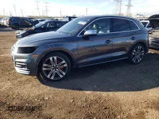 2018 Audi SQ5 Prestige with VIN WA1C4AFY0J2182559, listed as a Copart auction lot 78386744 with 43,670 mi miles and Salvage Title. Bid and sale history available at DreamBid. Image 1.