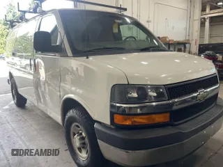 2015 Chevrolet Express Cargo z VIN 1GCZGTCG8F1152043, wystawiony jako IAAI lot #42889455 z przebiegiem 91 058 mil mil oraz . Historia ofert i sprzedaży dostępna na DreamBid. Obrazek 10.