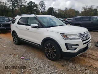 2016 Ford Explorer Platinum with VIN 1FM5K8HT2GGD09401, listed as a Copart auction lot 49823085 with 170,361 mi miles and Salvage Title. Bid and sale history available at DreamBid. Image 4.