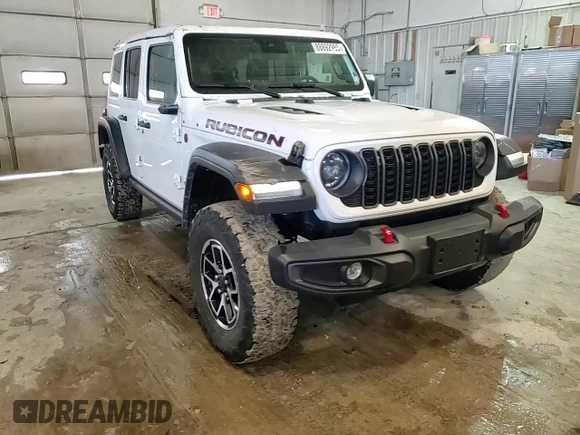 2024 Jeep Wrangler Rubicon with VIN 1C4PJXFG8RW366212, listed as a Copart auction lot 88892985 with 7,649 mi miles and Salvage Title. Bid and sale history available at DreamBid. Image 12.