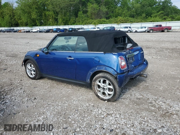 2012 MINI Convertible с VIN WMWZN3C53CT265318, выставлен на аукционе Copart как лот 56195735 с пробегом 120 972 миль миль и Списание • Salvage title. История ставок и продаж доступна на DreamBid. Изображение 2.