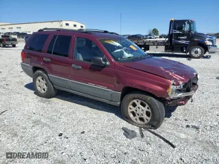 2001 Jeep Grand Cherokee Laredo with VIN 1J4GW48S21C659976, listed as a Copart auction lot 49417965 with 227,644 mi miles and Salvage Title. Bid and sale history available at carsss.com. Image 4.