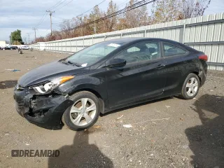 2013 Hyundai Elantra Coupe GS PZEV with VIN KMHDH6AE0DU006866, listed as a Copart auction lot 78935774 with 103,925 mi miles and Salvage Title. Bid and sale history available at carsss.com. Image 1.
