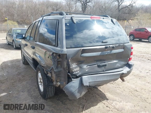 2004 Jeep Grand Cherokee Laredo z VIN 1J4GW48SX4C213322, wystawiony jako IAAI lot #41969362 z przebiegiem 273 876 mil mil oraz . Historia ofert i sprzedaży dostępna na DreamBid. Obrazek 3.