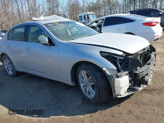 2011 Infiniti G25 x with VIN JN1DV6AR2BM650515, listed as a IAAI auction lot 41418690 with Not Provided miles and . Bid and sale history available at DreamBid. Image 1.