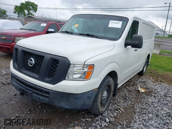 2014 Nissan NV S with VIN 1N6BF0KX6EN110365, listed as a IAAI auction lot 42188097 with 273,257 mi miles and . Bid and sale history available at DreamBid. Image 1.
