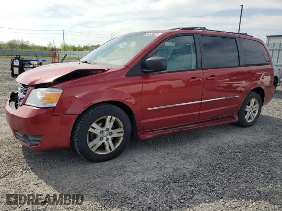 2008 Dodge Grand Caravan z VIN 2D8HN44P98R667431, wystawiony jako Copart lot #56534075 z przebiegiem 176 208 mil mil oraz Szkoda całkowita • Salvage title. Historia ofert i sprzedaży dostępna na DreamBid. Obrazek 1.