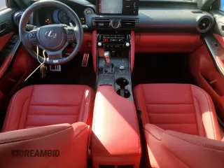 2023 Lexus IS with VIN JTHGZ1E29P5032672, listed as a Copart auction lot 78127104 with 6,239 mi miles and Salvage Title. Bid and sale history available at carsss.com. Image 8.