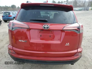 2016 Toyota RAV4 LE with VIN 2T3BFREV8GW421079, listed as a Copart auction lot 52193875 with 71,443 mi miles and Salvage Title. Bid and sale history available at carsss.com. Image 6.