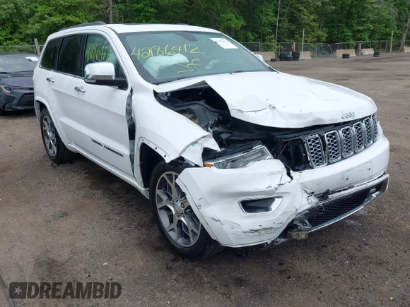 2020 Jeep Grand Cherokee Overland z VIN 1C4RJFCG9LC197401, wystawiony jako IAAI lot #42186412 z przebiegiem 64 870 mil mil oraz . Historia ofert i sprzedaży dostępna na DreamBid. Obrazek 6.