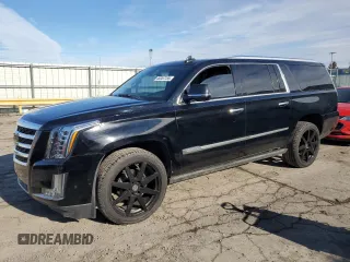 2015 Cadillac Escalade z VIN 1GYS3TKJ3FR615759, wystawiony jako Copart lot #46357155 z przebiegiem 139 811 mil mil oraz Czysty tytuł • Clean title. Historia ofert i sprzedaży dostępna na DreamBid. Obrazek 1.