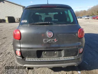 2014 FIAT 500L Trekking with VIN ZFBCFADH9EZ020500, listed as a Copart auction lot 81260564 with 75,433 mi miles and Salvage Title. Bid and sale history available at carsss.com. Image 6.