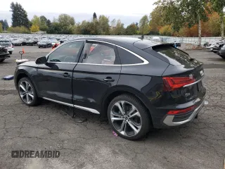 2021 Audi Q5 Sportback Premium Plus with VIN WA15AAFY3M2075401, listed as a Copart auction lot 78264384 with 36,892 mi miles and Salvage title. Bid and sale history available at DreamBid. Image 2.