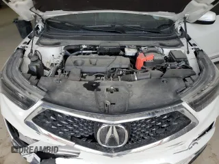 2021 Acura RDX w/Technology Package with VIN 5J8TC2H55ML021478, listed as a Copart auction lot 46995355 with 37,564 mi miles and Salvage Title. Bid and sale history available at carsss.com. Image 12.