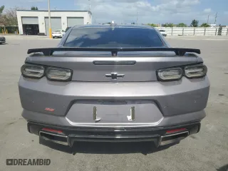 2021 Chevrolet Camaro 1SS with VIN 1G1FF1R7XM0102340, listed as a Copart auction lot 54199585 with 39,390 mi miles and Salvage Title. Bid and sale history available at carsss.com. Image 6.