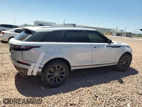 2018 Land Rover Range Rover Velar R-Dynamic SE z VIN SALYL2RV5JA772504, wystawiony jako Copart lot #62887885 z przebiegiem 168 733 mil mil oraz Szkoda całkowita • Salvage title. Historia ofert i sprzedaży dostępna na DreamBid. Obrazek 3.