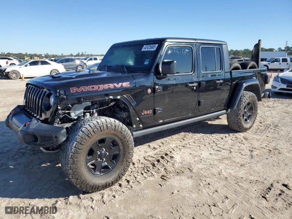 2022 Jeep Gladiator Mojave with VIN 1C6JJTEG7NL162696, listed as a Copart auction lot 42425665 with 0 mi miles and Salvage Title. Bid and sale history available at carsss.com. Image 1.
