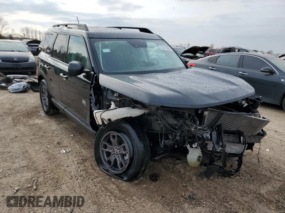 2023 Ford Bronco Sport Big Bend z VIN 3FMCR9B64PRD00235, wystawiony jako Copart lot #53179885 z przebiegiem 28 439 mil mil oraz Szkoda całkowita • Salvage title. Historia ofert i sprzedaży dostępna na DreamBid. Obrazek 4.