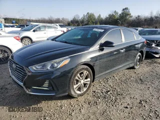 2018 Hyundai Sonata Sport Plus with VIN 5NPE34AF9JH674059, listed as a Copart auction lot 42118585 with 103,576 mi miles and Salvage Title. Bid and sale history available at carsss.com. Image 1.