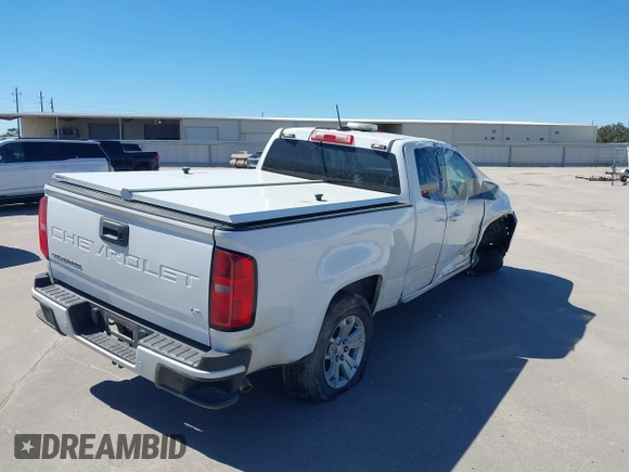 2022 Chevrolet Colorado 2WD LT with VIN 1GCHSCEA3N1117315, listed as a IAAI auction lot 41676782 with 41,232 mi miles and . Bid and sale history available at DreamBid. Image 4.