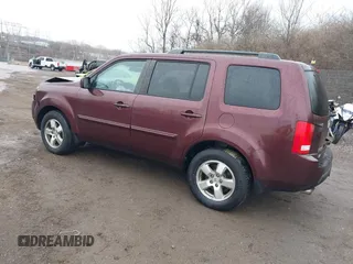 2011 Honda Pilot EX-L with VIN 5FNYF4H61BB091947, listed as a IAAI auction lot 41676585 with 227,751 mi miles and . Bid and sale history available at DreamBid. Image 3.