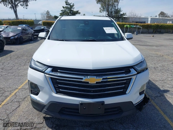2023 Chevrolet Traverse LT Cloth with VIN 1GNERGKW7PJ223881, listed as a IAAI auction lot 41765157 with 31,613 mi miles. Bid and sale history available at carsss.com. Image 12.
