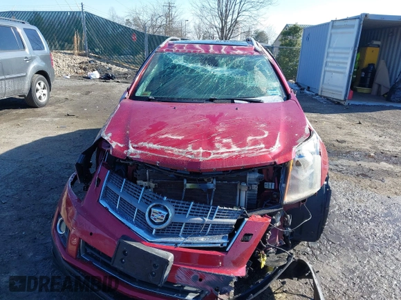 2011 Cadillac SRX Performance Collection with VIN 3GYFNBEY7BS509255, listed as a IAAI auction lot 41369455 with 160,366 mi miles. Bid and sale history available at carsss.com. Image 6.