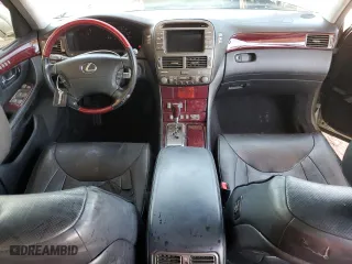 2002 Lexus LS 430 with VIN JTHBN30F120081446, listed as a Copart auction lot 52643775 with 153,832 mi miles and Salvage Title. Bid and sale history available at carsss.com. Image 8.