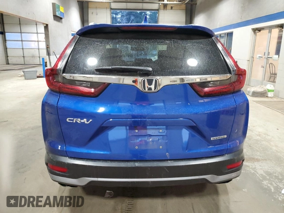 2021 Honda CR-V Touring with VIN 7FARW1H97ME011748, listed as a Copart auction lot 83157714 with 42,713 mi miles and Salvage Title. Bid and sale history available at carsss.com. Image 6.