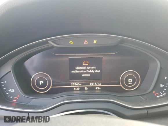 2020 Audi Q5 Premium Plus with VIN WA1E2AFYXL2056002, listed as a Copart auction lot 50502745 with 25,245 mi miles and Salvage title. Bid and sale history available at DreamBid. Image 9.