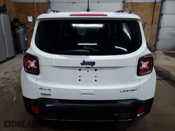 2020 Jeep Renegade Limited with VIN ZACNJBD15LPL42959, listed as a Copart auction lot 52358875 with 78,049 mi miles and Salvage title. Bid and sale history available at DreamBid. Image 6.