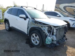 2020 Toyota RAV4 XLE with VIN 2T3W1RFV8LC045154, listed as a IAAI auction lot 42451902 with 57,758 mi miles and . Bid and sale history available at DreamBid. Image 1.