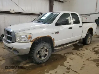 2007 Dodge Ram 2500 SLT with VIN 3D7KS28AX7G827639, listed as a Copart auction lot 84857064 with 0 mi miles and Salvage Title. Bid and sale history available at carsss.com. Image 1.