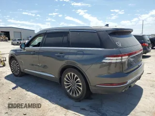 2020 Lincoln Aviator Reserve with VIN 5LM5J7WC1LGL17402, listed as a Copart auction lot 57256665 with Not provided miles and Salvage title. Bid and sale history available at DreamBid. Image 2.