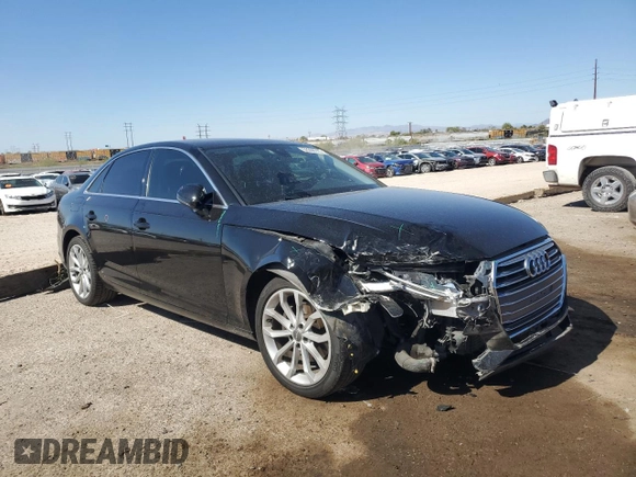 2019 Audi A4 Premium with VIN WAUGMAF44KN005370, listed as a Copart auction lot 56368725 with 87,007 mi miles and Salvage title. Bid and sale history available at DreamBid. Image 4.