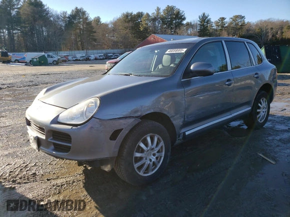 2006 Porsche Cayenne with VIN WP1AA29P26LA25517, listed as a Copart auction lot 46858005 with 186,360 mi miles and Clean Title. Bid and sale history available at carsss.com. Image 1.