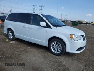 2019 Dodge Grand Caravan SXT with VIN 2C4RDGCG7KR663085, listed as a Copart auction lot 52530605 with 64,590 mi miles and Salvage Title. Bid and sale history available at DreamBid. Image 4.