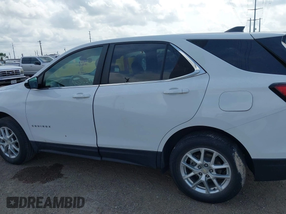 2023 Chevrolet Equinox LT with VIN 3GNAXTEGXPL245156, listed as a IAAI auction lot 42175866 with 32,609 mi miles and . Bid and sale history available at DreamBid. Image 14.