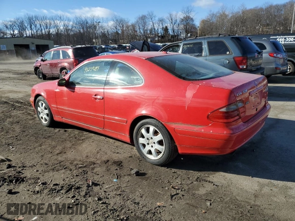 2000 Mercedes-Benz CLK 320/430 with VIN WDBLJ65G7YF159950, listed as a Copart auction lot 43239285 with Not Provided miles and Clean Title. Bid and sale history available at DreamBid. Image 2.