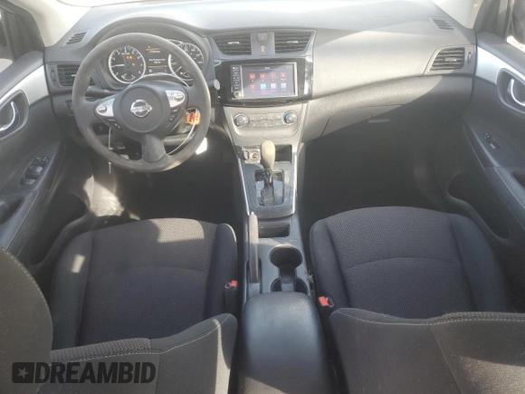 2019 Nissan Sentra SV with VIN 3N1AB7AP4KY382497, listed as a Copart auction lot 47127395 with 36,654 mi miles and Salvage Title. Bid and sale history available at DreamBid. Image 8.