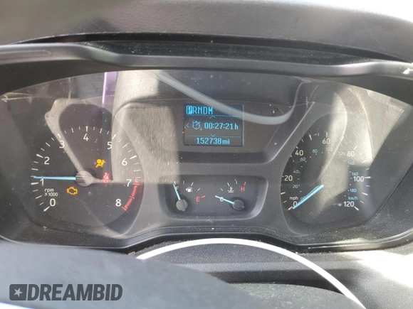 2019 Ford Transit with VIN 1FTYE1ZM9KKB79355, listed as a Copart auction lot 53444935 with 152,738 mi miles and Salvage Title. Bid and sale history available at carsss.com. Image 9.
