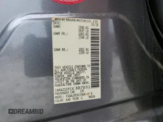 2018 Nissan LEAF SV with VIN 1N4AZ1CP1JC307031, listed as a Copart auction lot 58869215 with 99,621 mi miles and Salvage title. Bid and sale history available at DreamBid. Image 12.