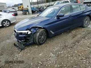 2019 BMW 5 Series 530i with VIN WBAJA5C52KWW14762, listed as a Copart auction lot 86589314 with 36,035 mi miles and Salvage Title. Bid and sale history available at carsss.com. Image 10.