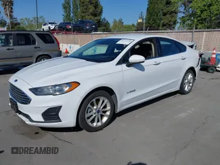 2019 Ford Fusion Hybrid SE with VIN 3FA6P0LU9KR207824, listed as a IAAI auction lot 42153330 with 69,966 mi miles. Bid and sale history available at carsss.com. Image 2.