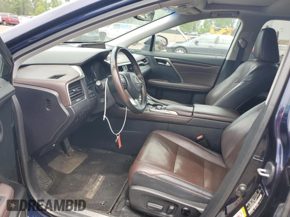 2016 Lexus RX 350 z VIN 2T2BZMCA6GC042596, wystawiony jako Copart lot #61742275 z przebiegiem 161 064 mil mil oraz Szkoda całkowita • Salvage title. Historia ofert i sprzedaży dostępna na DreamBid. Obrazek 7.