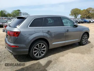 2017 Audi Q7 Premium Plus with VIN WA1LAAF78HD058828, listed as a Copart auction lot 51485055 with 104,920 mi miles and Salvage Title. Bid and sale history available at DreamBid. Image 3.